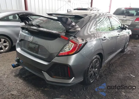 2018 Honda Civic Ex from USA, damaged, VIN SHHFK7H55JU223276